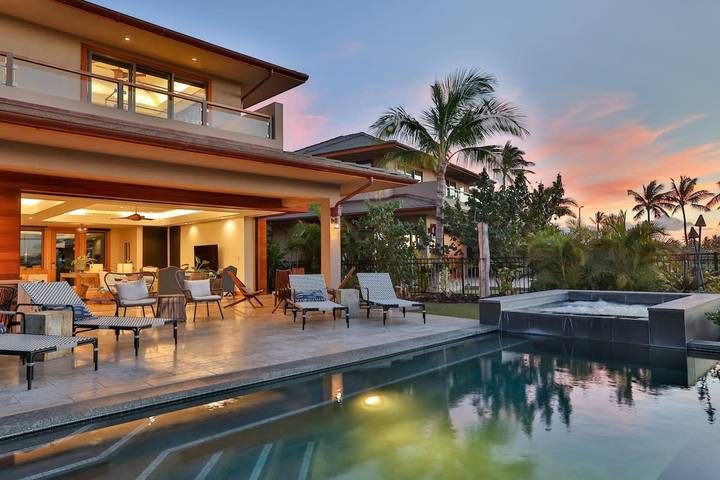 Location de vacances pour 8 personnes, avec jardin, adapté aux familles dans Hawai - 3