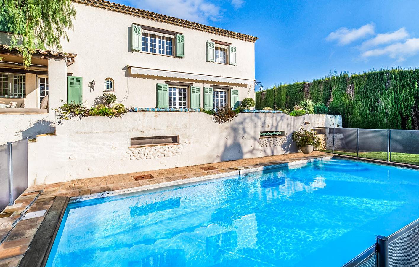 Reizende 2-Zimmer-Wohnung mit Pool, in der Nähe von Restaurants und dem Fluss in Saint-Paul-de-Vence, Cannes und Umgebung