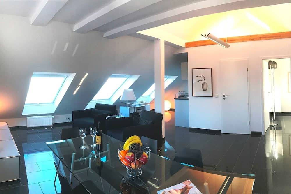 Hel lejlighed, Nautilus Suite, 3rd floor, Studio / Loft Lakefront - Dune View Apartments in Helgoland