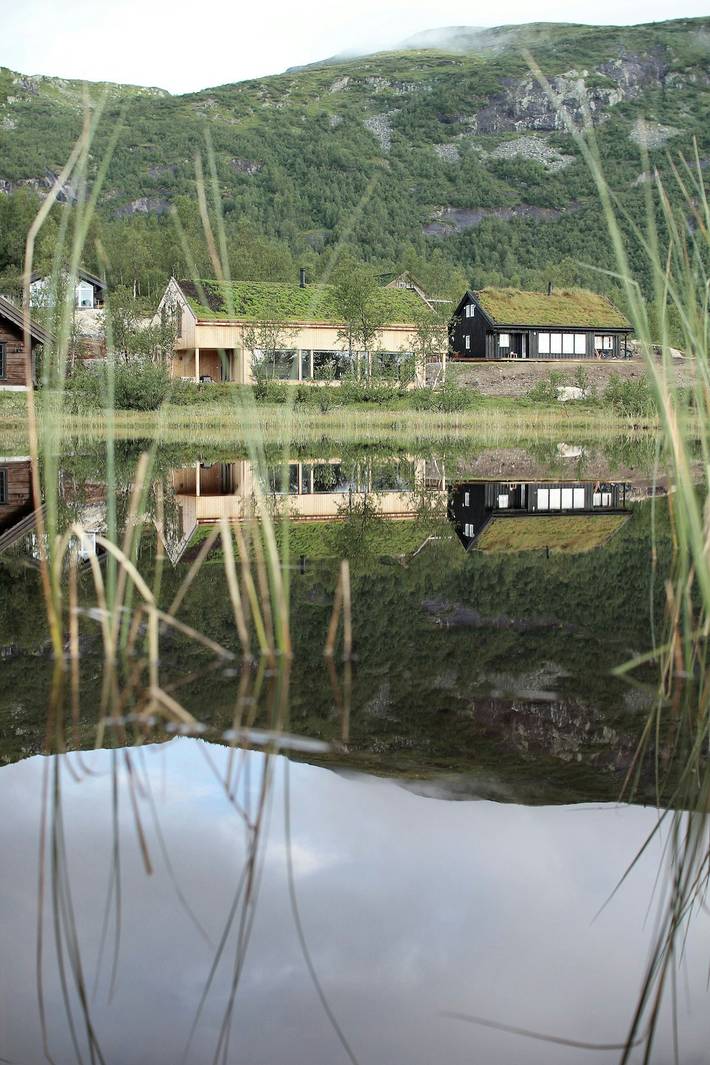 Ferienhaus für 12 Personen, mit Terrasse in Vinje