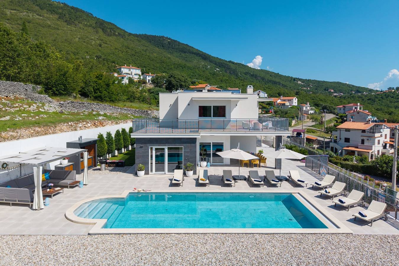 Villa Maru in Martina (Kvarner Bucht), Moscenicka Draga