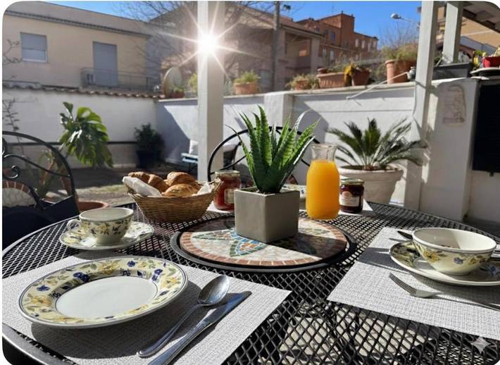 Apartamento de vacaciones para 4 personas, con vistas y jardín - 1