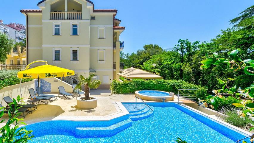 Ferienwohnung für 2 Personen, mit Garten und Pool in Crikvenica - 3
