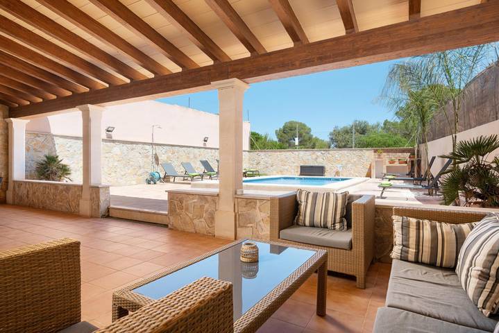 Villa Gloria - Villa avec piscine privée à Cala Pi - Llucmajor. Wi-Fi gratuit in Cala Pi, Llucmajor