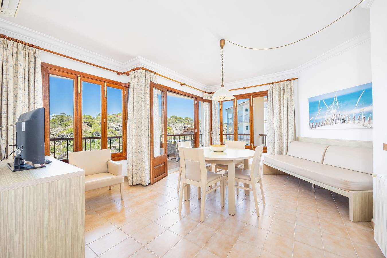 Hel lejlighed, Ferielejlighed for 5 personer med børnepool in Cala Figuera, Santanyí