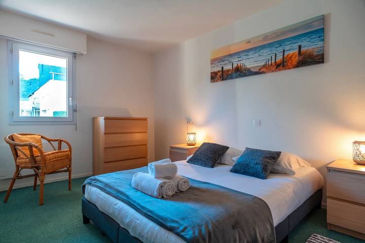 Apartamento entero, Le Reflet des Vagues - Proche des plages avec piscine in Kerjouanno, Arzon