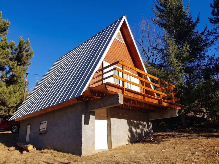 Chalet pour 5 personnes, avec jardin à Allos