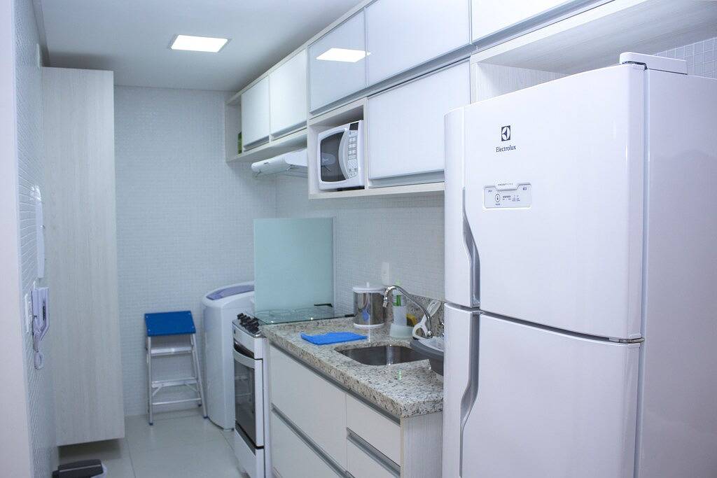 Ganze Wohnung, Apt. Möbliert zur Saison vor Praia da Barra in Barra (Salvador), Salvador