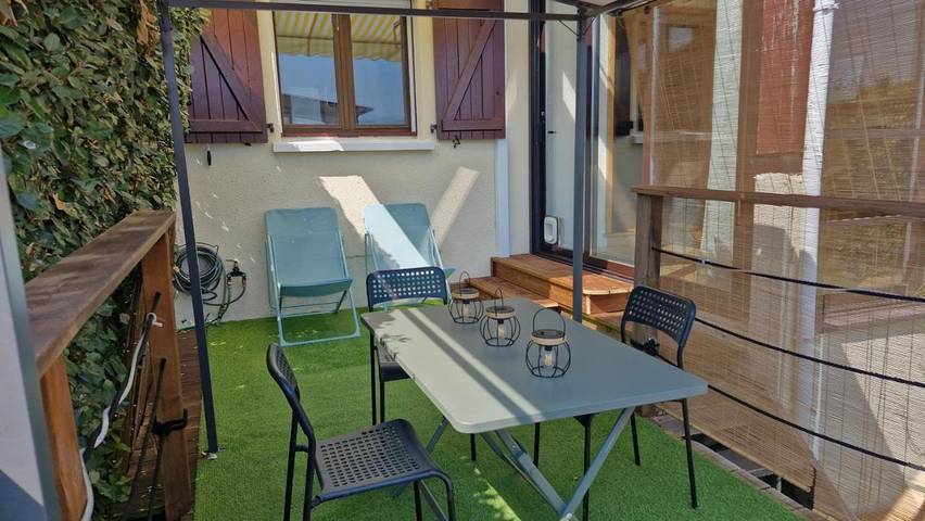 Villa pour 2 personnes, avec Balcon ainsi que Terrasse et Vue à Saint-Jean-de-Luz