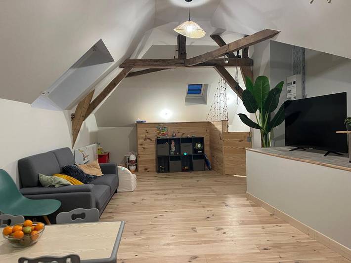Gîte pour 4 personnes, avec jardin et terrasse à Seiches-sur-le-Loir - 4