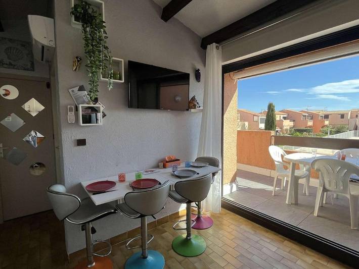 Gîte pour 2 personnes, avec piscine dans Leucate naturiste - 4