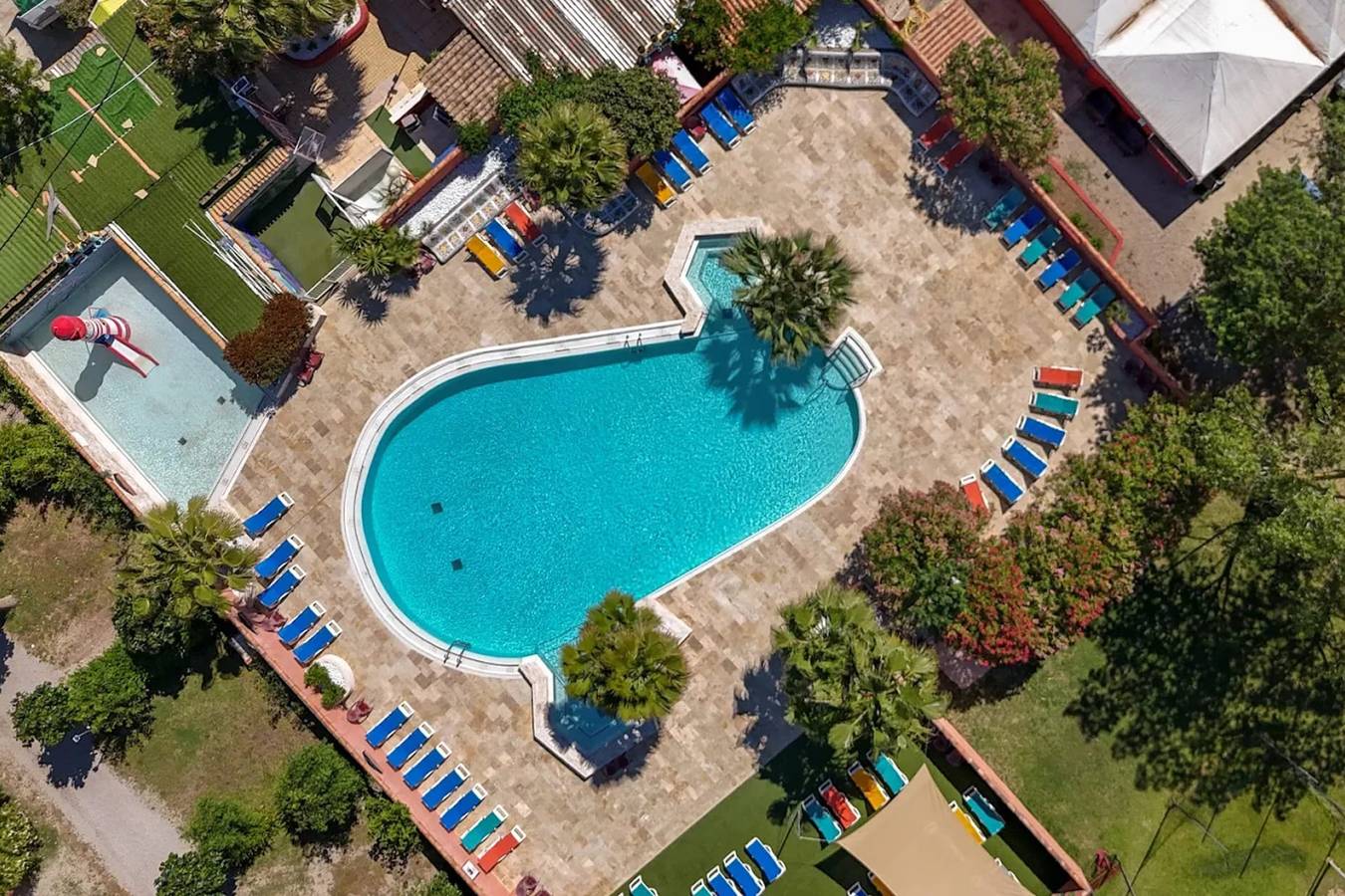Bungalow für 6 Personen mit Terrasse in La Tamarissière, Agde