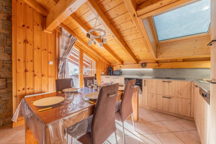 Ganze Wohnung, Village des Oursons C Near Grands Montets | Argentière Chamonix in Les Grandes Montets, Chamonix