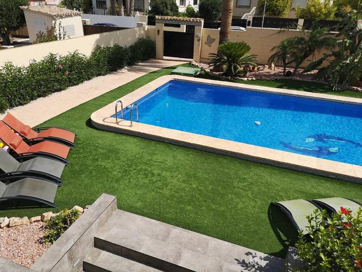 Location de vacances pour 6 personnes, avec jardin ainsi que piscine et vue à Fortuna - 4