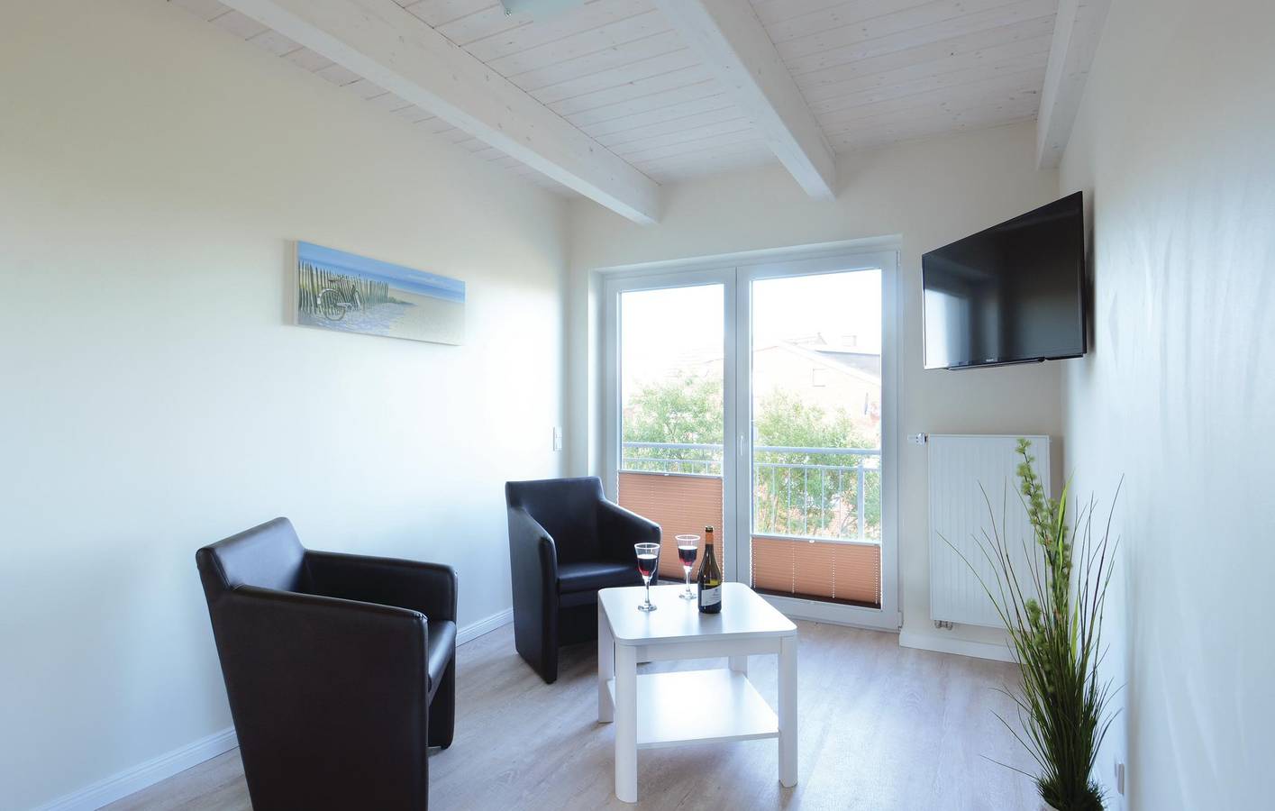 Terrassenförmiger Rückzugsort in der Nähe von Strand und Essen in Dagebüll, Nordseeküste