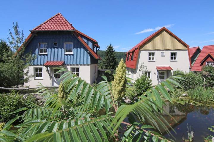 Ferienpark für 2 Personen, mit Terrasse und Garten sowie Kinderpool und Pool in Wernigerode