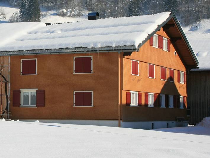 Ferienhaus für 9 Personen, mit Ausblick in Au - 2