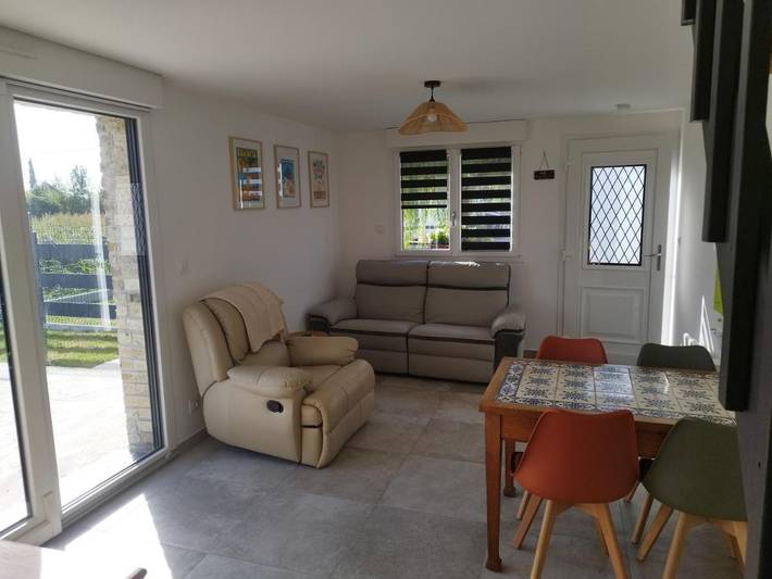 Gîte pour 6 personnes, avec jardin ainsi que terrasse et vue à Saint-Folquin - 4