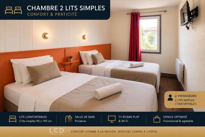 Location de vacances pour 2 personnes, avec terrasse ainsi que jardin et vue à Barberey-Saint-Sulpice - 2