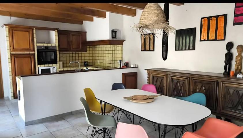 Gîte pour 2 personnes, avec Terrasse et Jardin ainsi que Piscine et Vue à Teyran - 3
