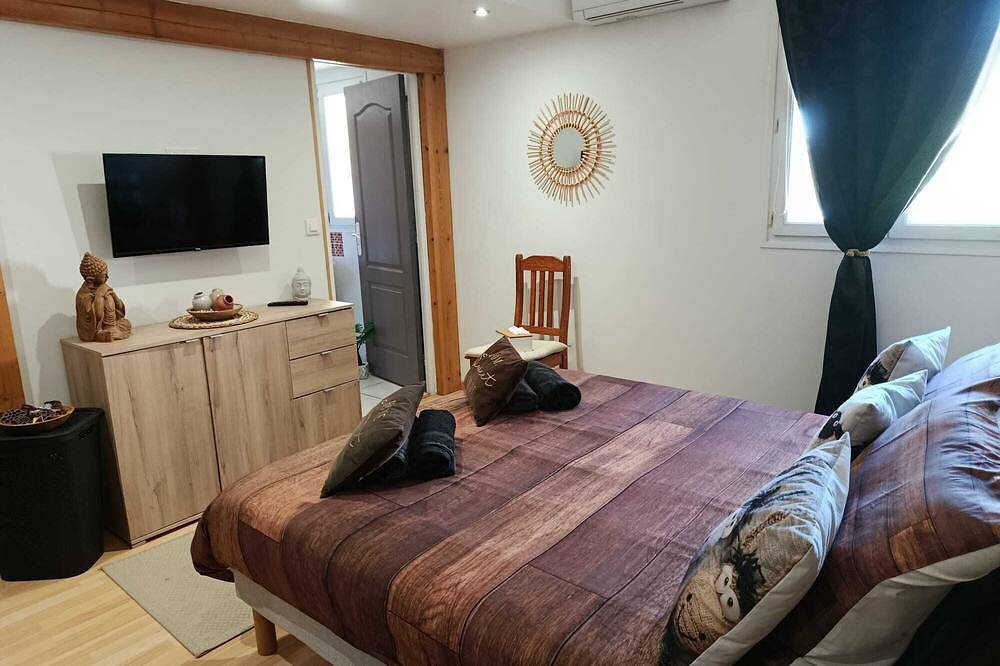 Appartement entier, Le Namaste Charmante maisonnette climatisée de 45 m² in Brasles, Aisne