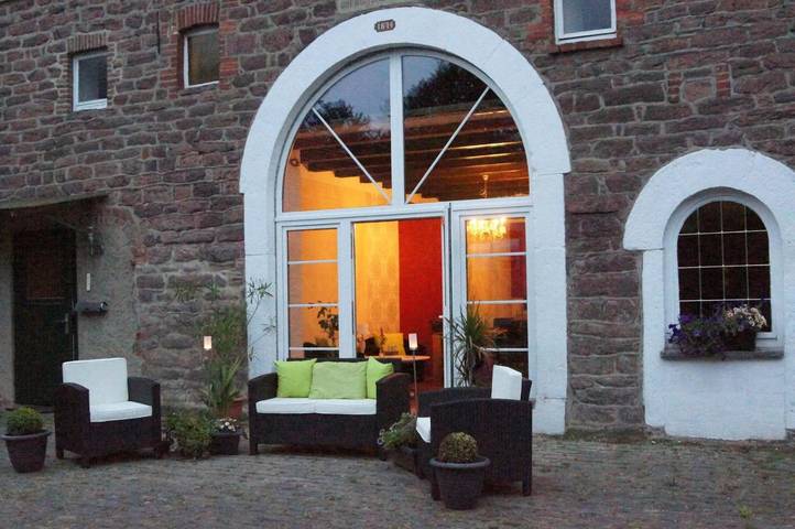 Ferienwohnung für 4 Personen, mit Terrasse und Ausblick in Kalletal