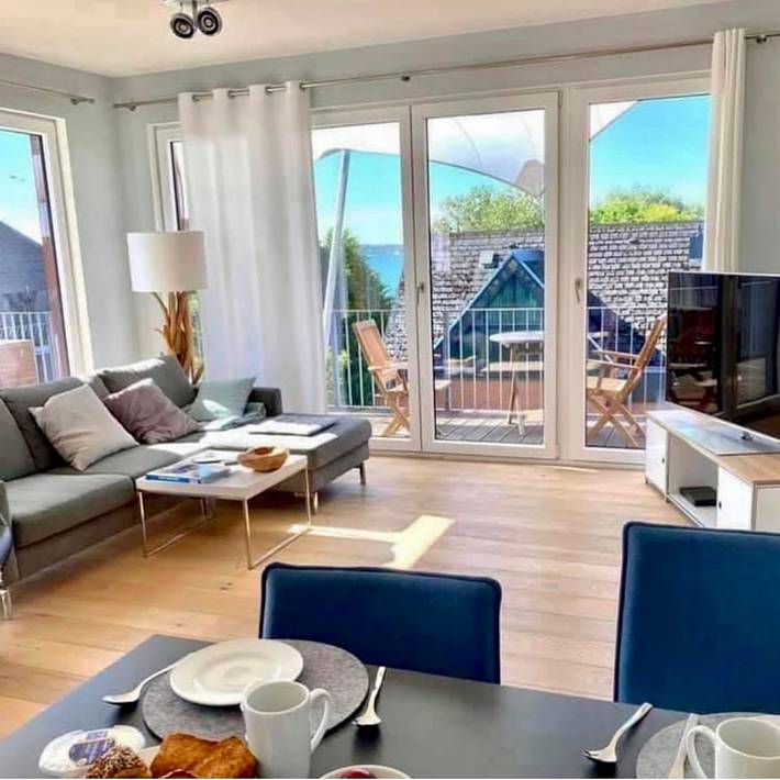 Bungalow für 5 Personen, mit Seeblick und Terrasse sowie Sauna