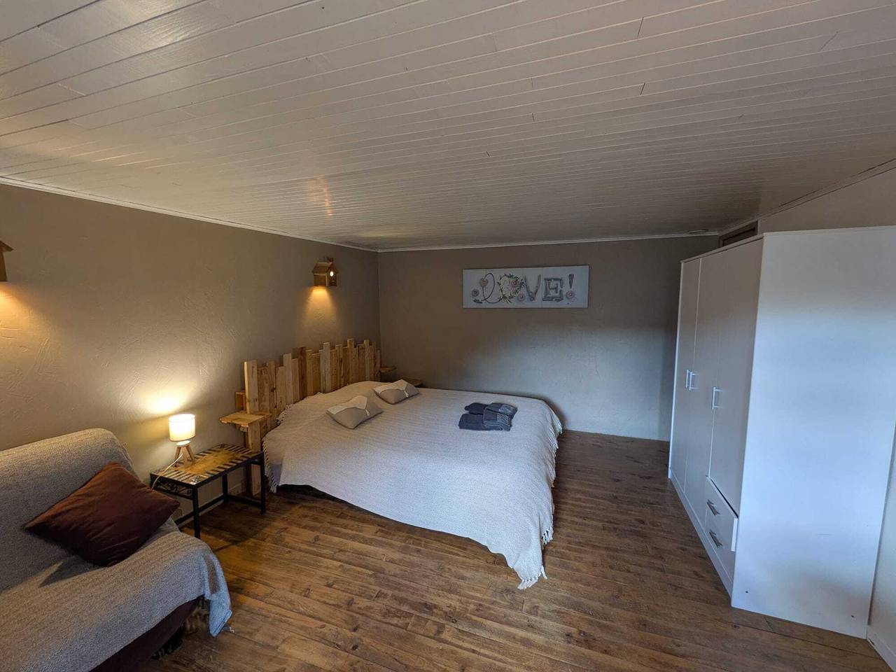Chambre d'hôtes familiale écolieu La Renardière - Chambre in Étables, Région de Tournon-sur-Rhône
