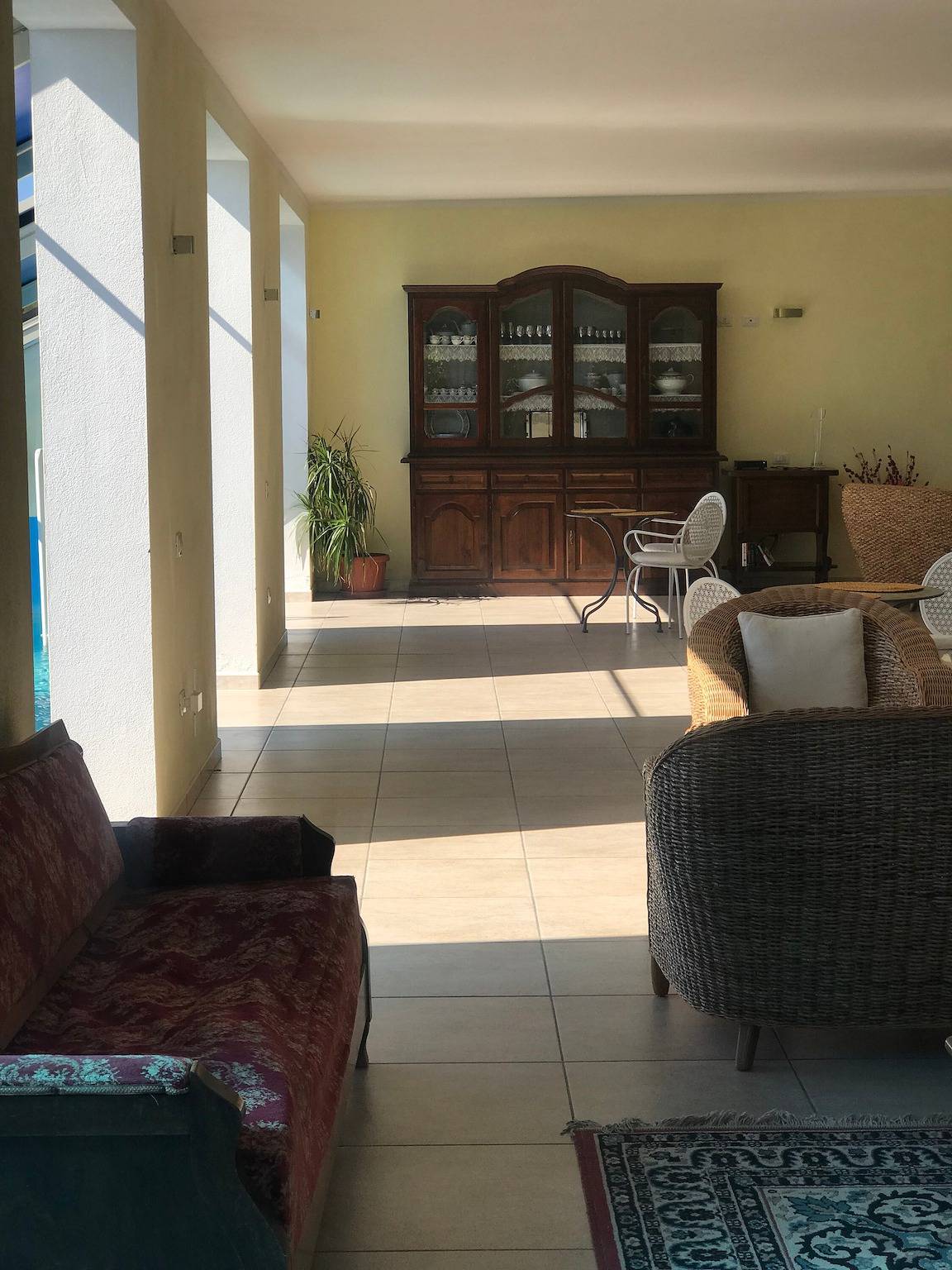 Villa Nuragica - Stanza con bagno privato e vista piscina in Nuraxi Figus, Gonnesa