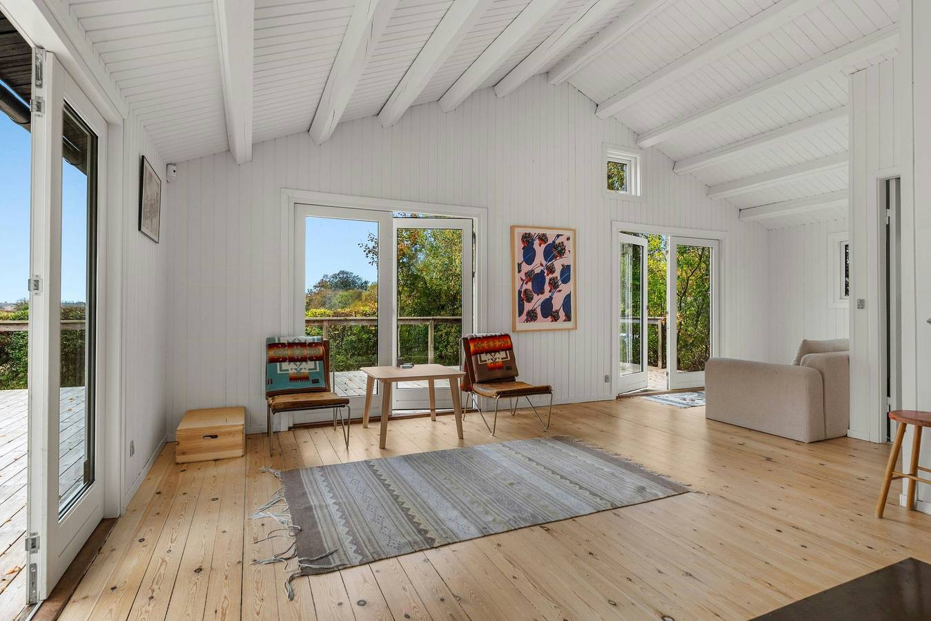 Ferienhaus mit Panoramablick in Veddinge Bakker in Veddinge, Fårevejle