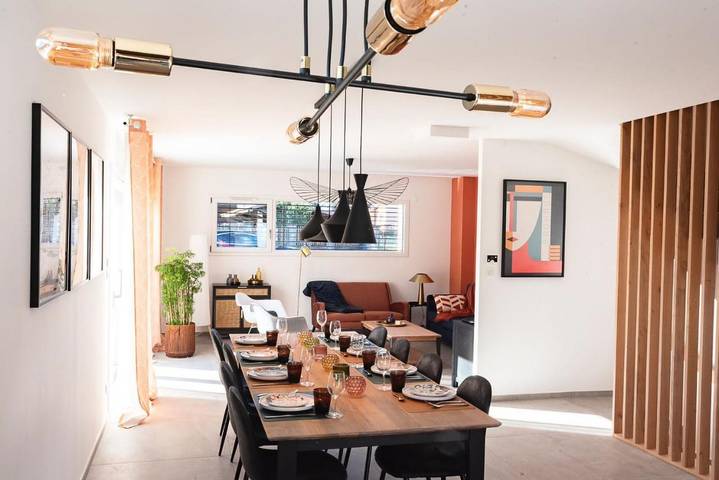 Maison de vacances pour 8 personnes, avec jardin et vue