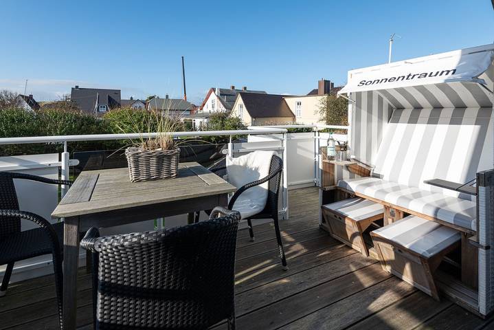 Ganze Wohnung, Sonnendurchflutete 2-Zimmerwohnung auf ca. 60 m² für bis zu 2 Personen in Westerland, Sylt (Gemeinde)