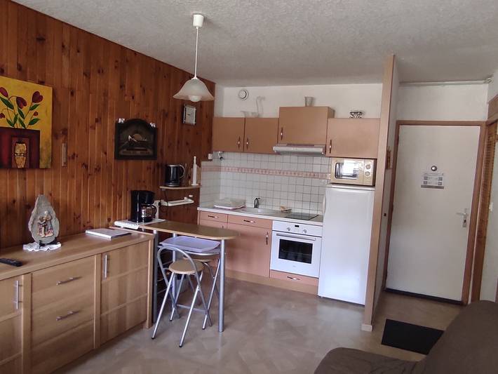 Appartement entier, Appartement cosy 1 chambre, au centre de Super Besse in Super Besse, Besse-et-Saint-Anastaise