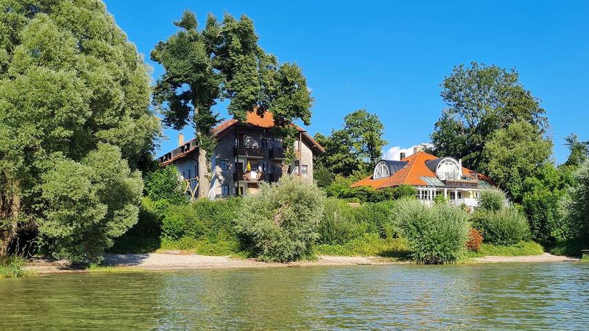 Ferienwohnung für 2 Personen, mit Sauna und Seeblick sowie Garten, kinderfreundlich - 1