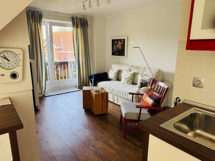 Ferienwohnung für 3 Personen, mit Balkon in Lemkenhafen - 3