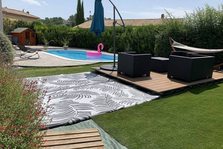 Location de vacances pour 3 personnes, avec Terrasse et Jardin à Montferrier-sur-Lez