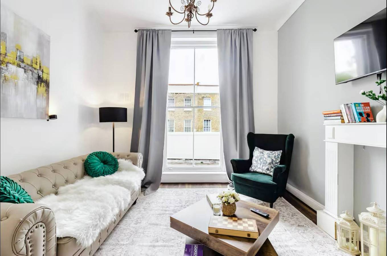 Appartement entier, Appartement spacieux avec terrasse – King’s Cross in Borough londonien d'Islington, Londres