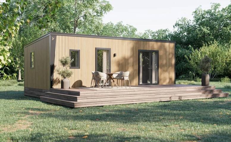 Mobil home pour 4 personnes, avec bassin pour enfant à Le Grand-Serre - 3