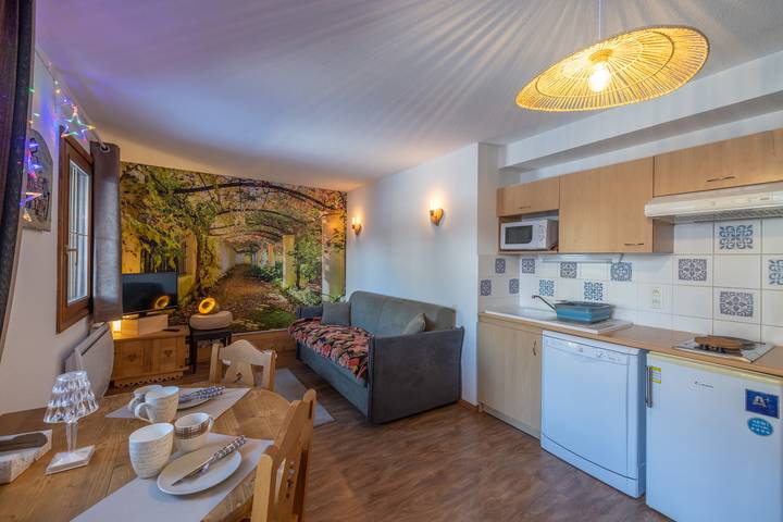 Location de vacances pour 2 personnes, avec balcon, animaux acceptés à Flumet