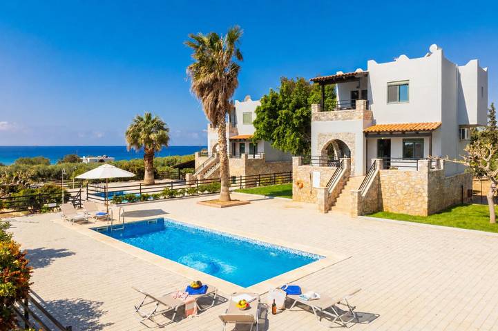 Dom wakacyjny dla 5 osób, z widok na ocean i ogród w Sfakia