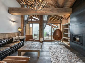 Gîte pour 10 personnes, avec terrasse dans Courchevel 1300 (Le Praz)