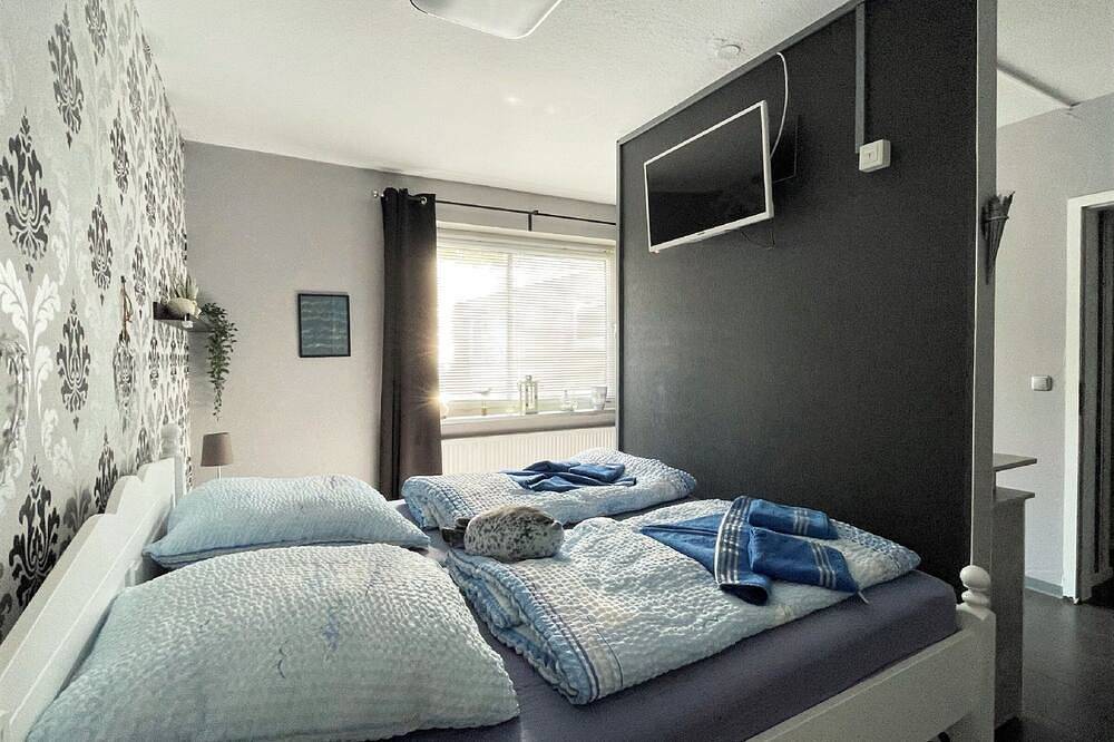 Ganze Wohnung, Erholsamer Familienurlaub Sanfte Brise 1 in Fahretoft mit Garten und Wlan in Fahretoft, Dagebüll