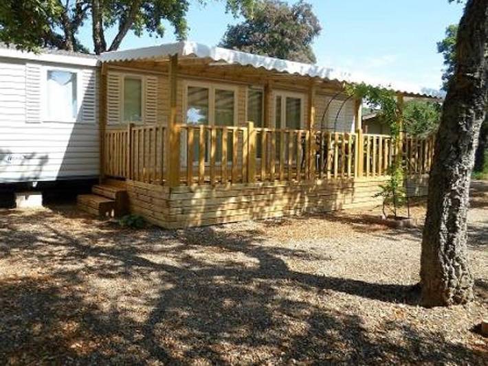 Domaine De La Bergerie - Mobilheim 6 personen - Cottage Espace A - 3 Zimmer - 6 Personen in Roquebrune-sur-Argens, Mittelmeerküste (Frankreich)