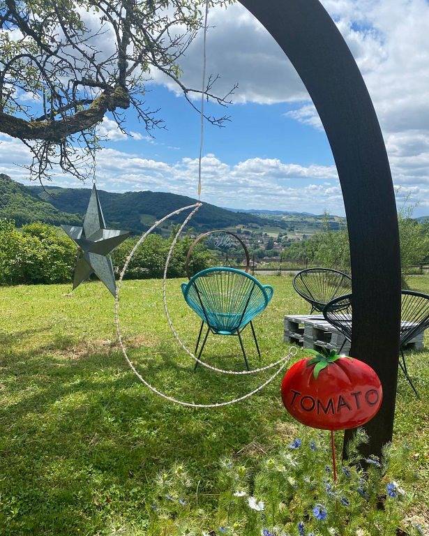 L'Entre-Coeur - Chambre Derrière la Tour in Menétru-le-Vignoble, Jura