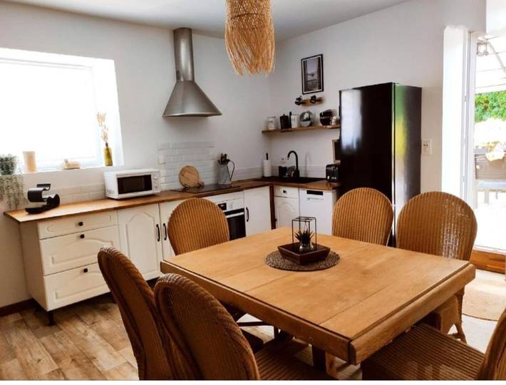 Maison de vacances pour 9 personnes, avec jardin, animaux acceptés