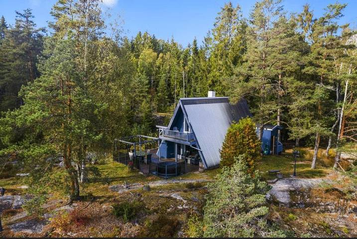 Ferienhaus für 10 Personen, mit Balkon und Terrasse sowie Ausblick und Seeblick