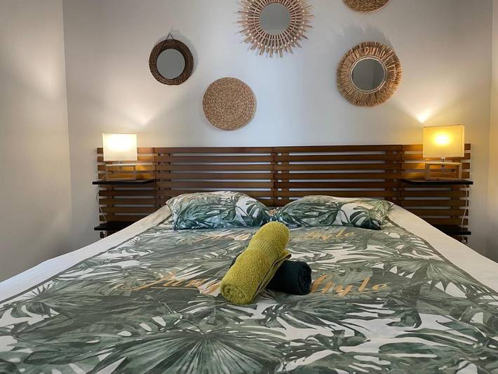 Appartement de vacances pour 4 personnes, avec Jardin ainsi que Vue sur le lac et Vue