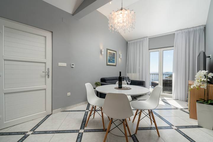 Pool Villa Sine /w Panoramic Sea View in Vinisce, Condado de Split-Dalmácia