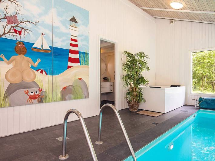 Ferienhaus für 8 Personen, mit Garten und Pool