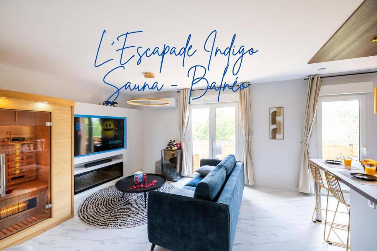 Appartement entier, L'Escapade Indigo - Balnéo - Sauna in Tournefeuille, Haute-Garonne